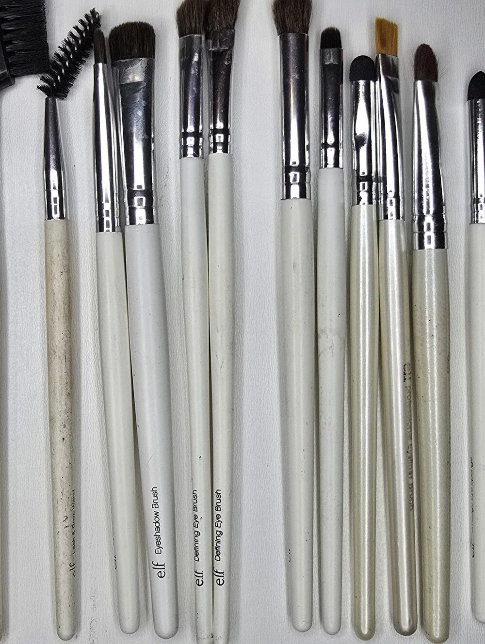 Morphe E.L.F & Just Brush It Off Makeup Brush Lot 30+ Piece Collection